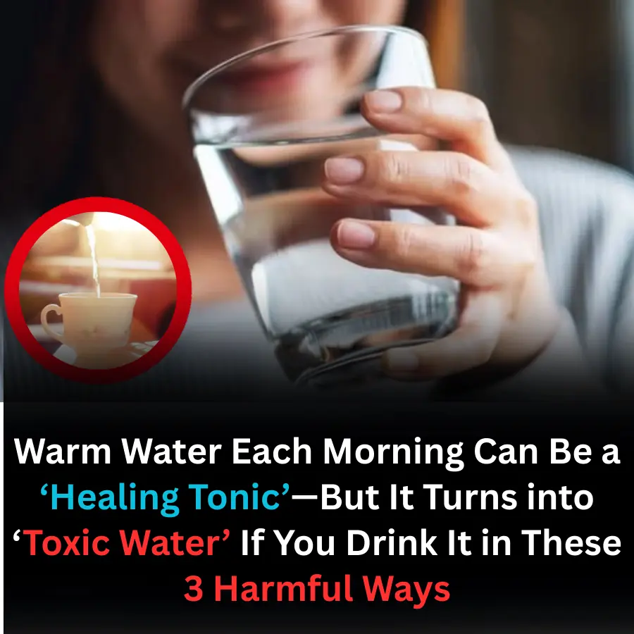 Warm Water Each Morning Can Be a ‘Healing Tonic’—But It Turns into ‘Toxic Water’ If You Drink It in These 3 Harmful Ways