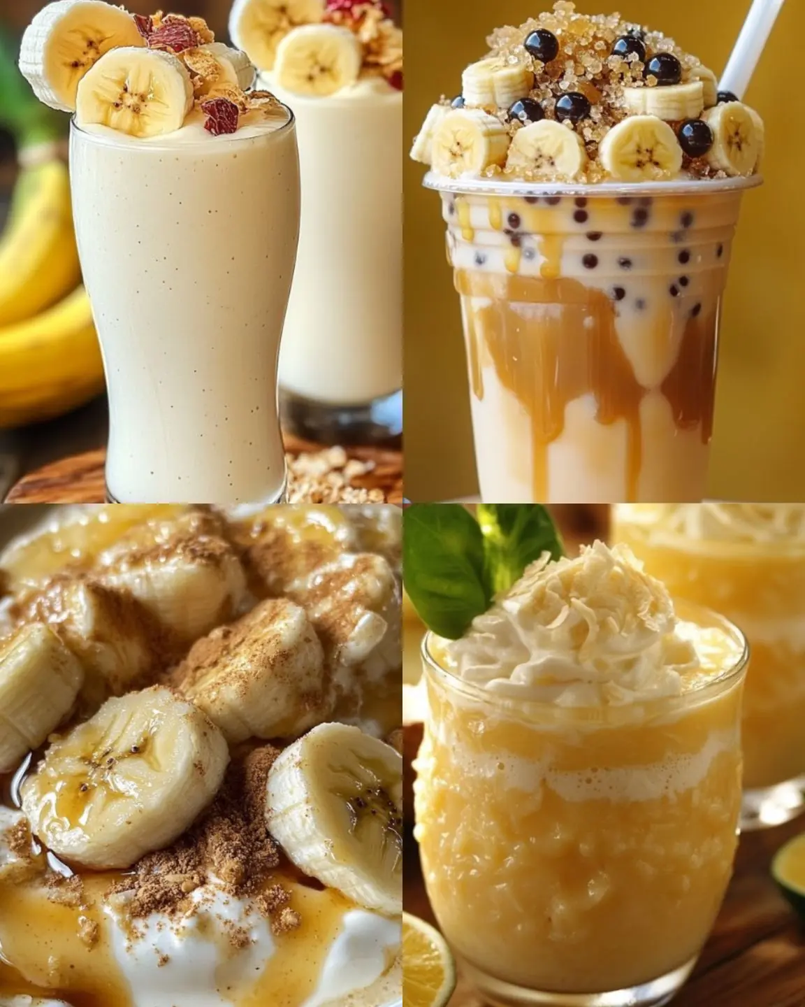 Creamy Banana Colada Smoothie