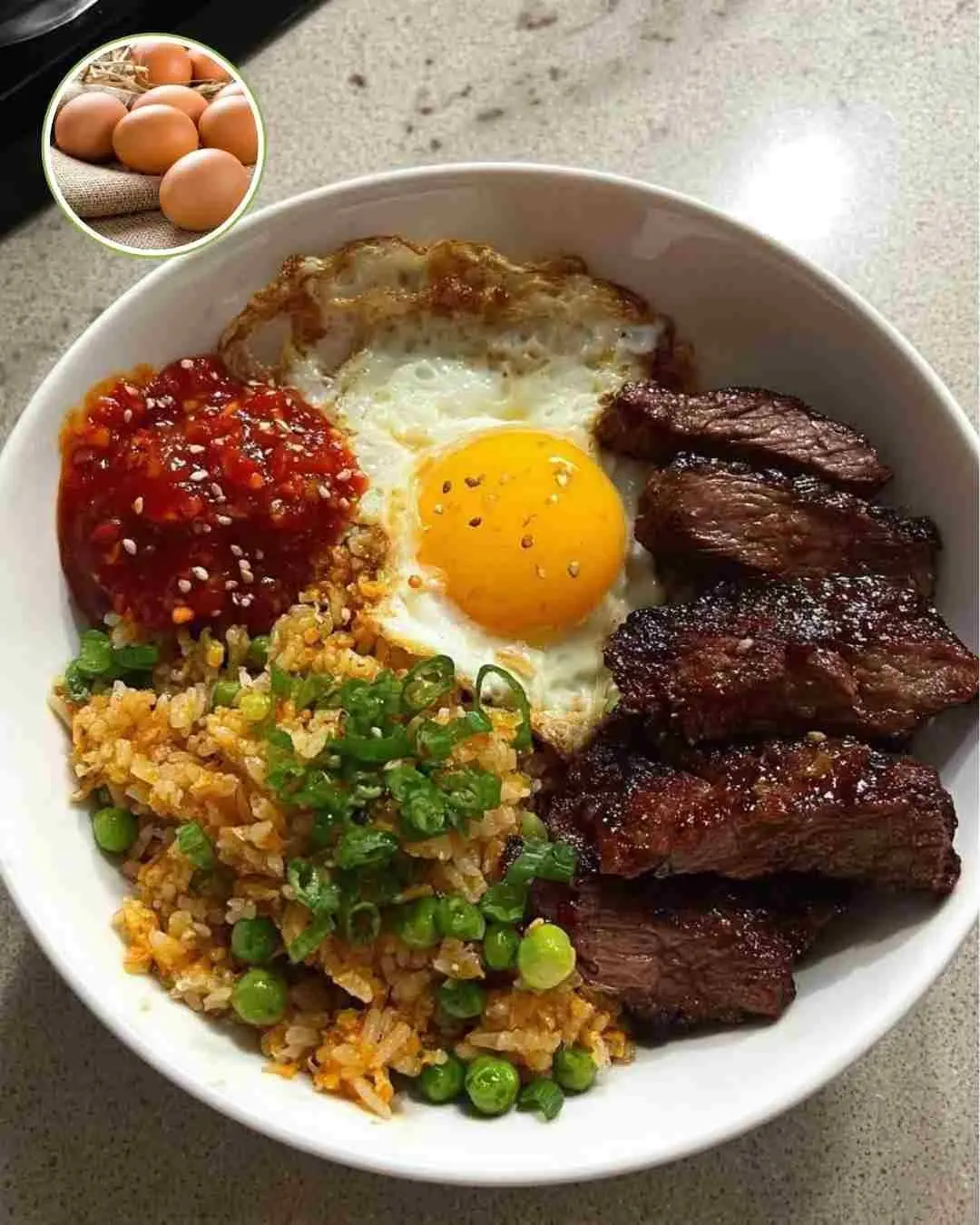 Buttery Salmon & Roasted Veggie Bowl