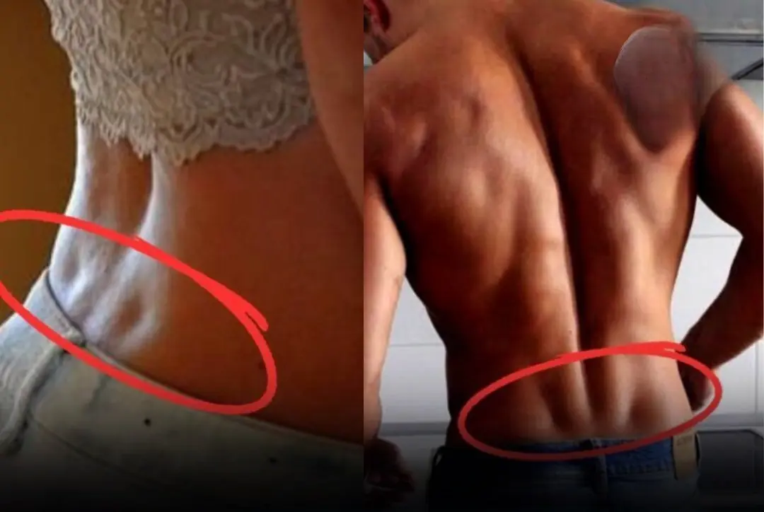 If you have these two holes in your back, it means…