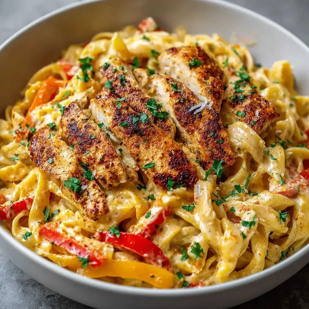 Creamy Cajun Chicken Pasta