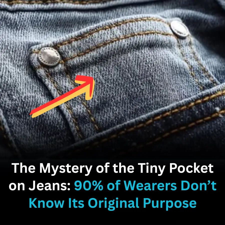 The Mystery of the Tiny Pocket on Jeans: 90% of Wearers Don’t Know Its Original Purpose