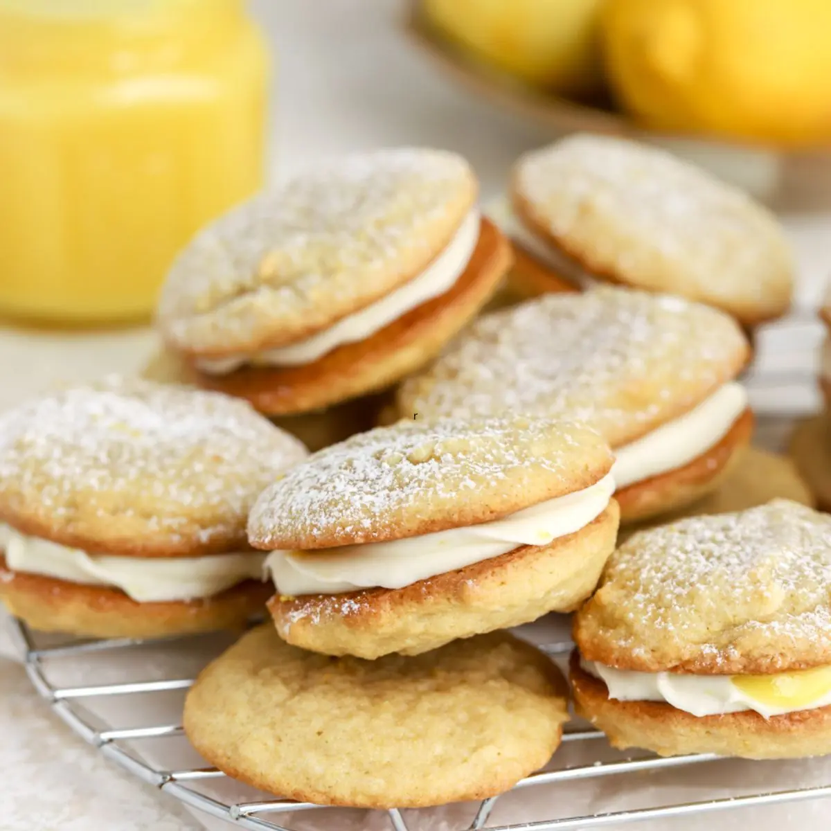 Stuffed Lemon Cookies