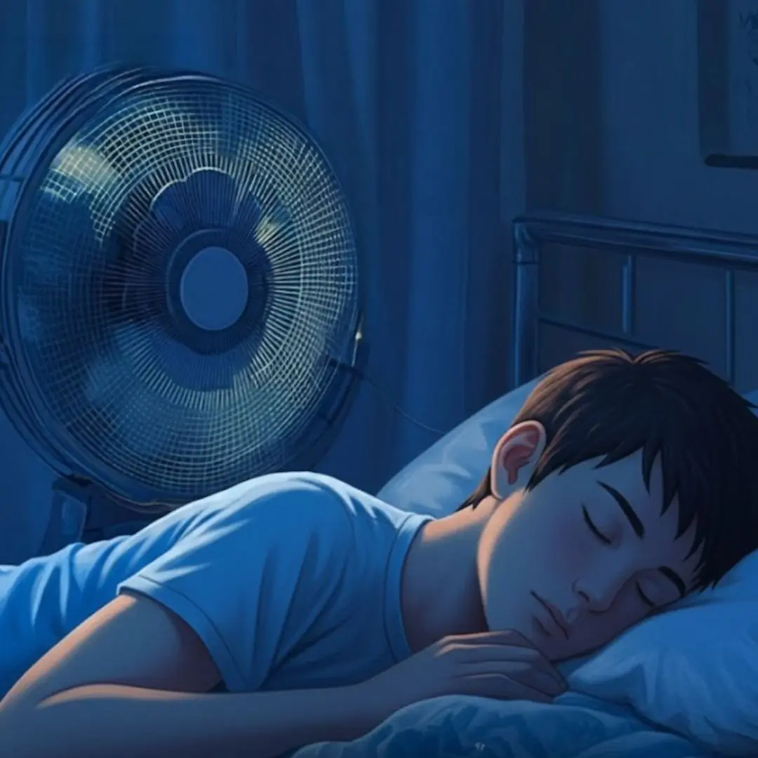 The surprising reason you should never sleep with a fan on at night