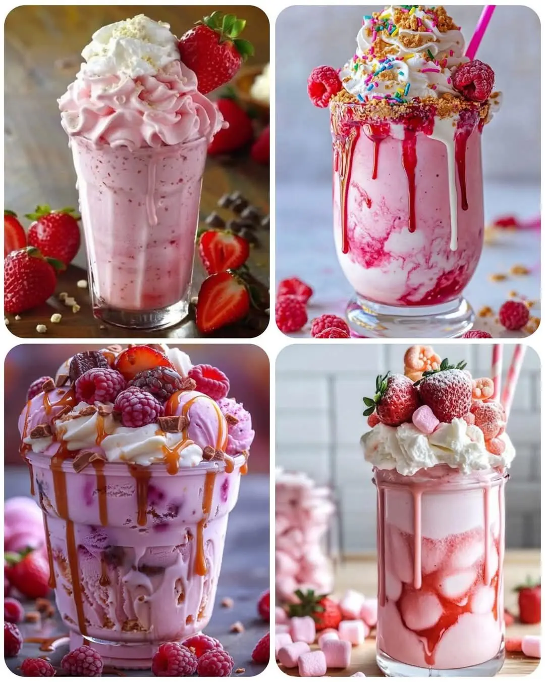 Strawberry Piña Colada with Malibu Frosting