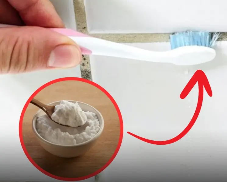 Simple hack to remove mold from bathroom grout using just 2 common ingredients - Better than bleach!