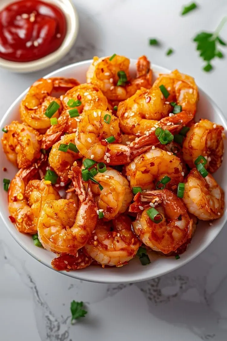 Spicy Honey Garlic Shrimp