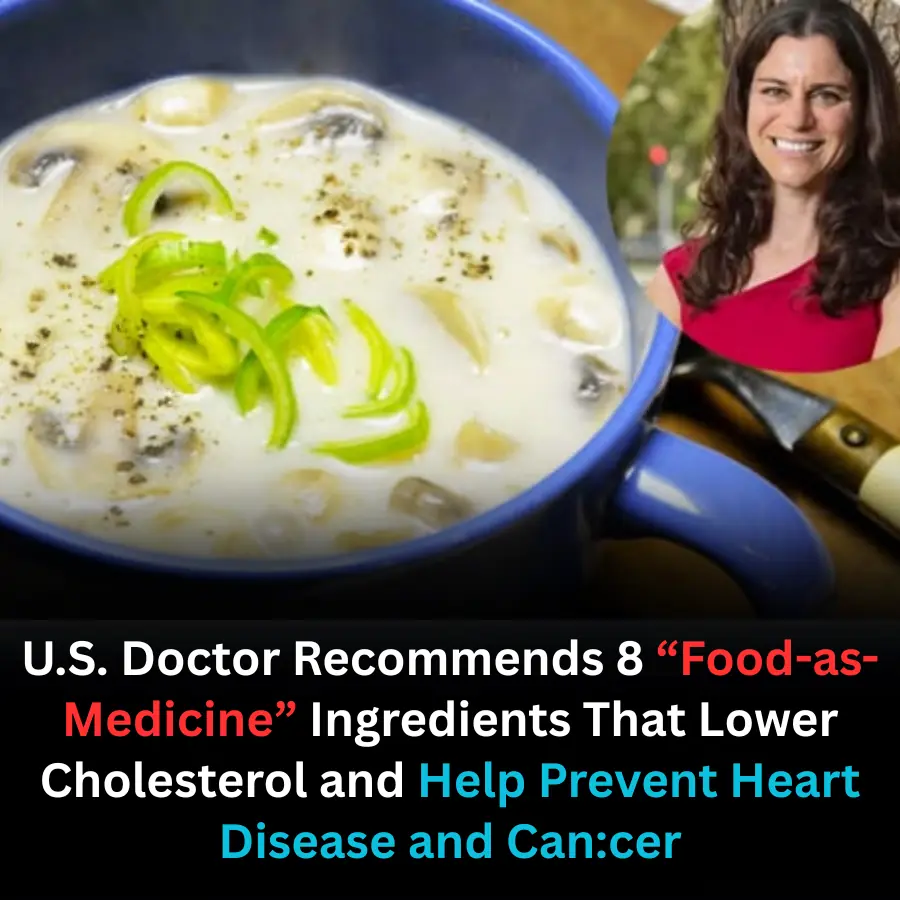 U.S. Doctor Recommends 8 “Food-as-Medicine” Ingredients That Lower Cholesterol and Help Prevent Heart Disease and Can.cer