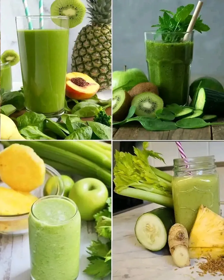 Different Green Juices to Reduce Be.lly Fat