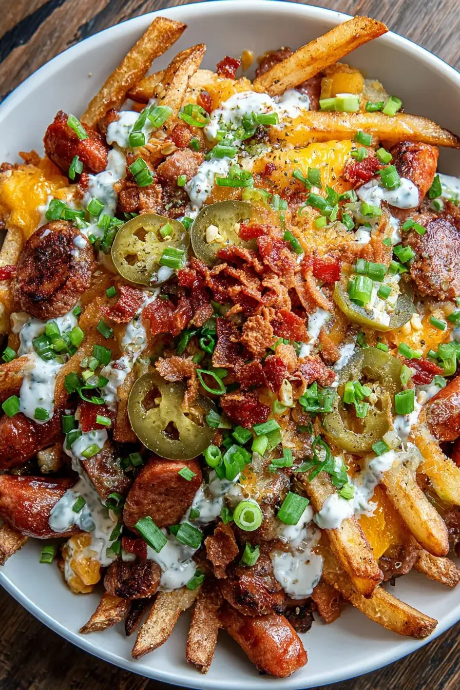 Loaded Cheesy Bacon Fries
