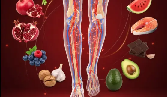 Top 10 foods that improve blood circulation in legs