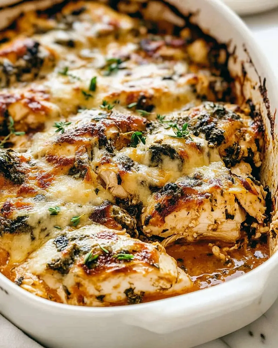 Savory Tuscan Chicken Bake Delight