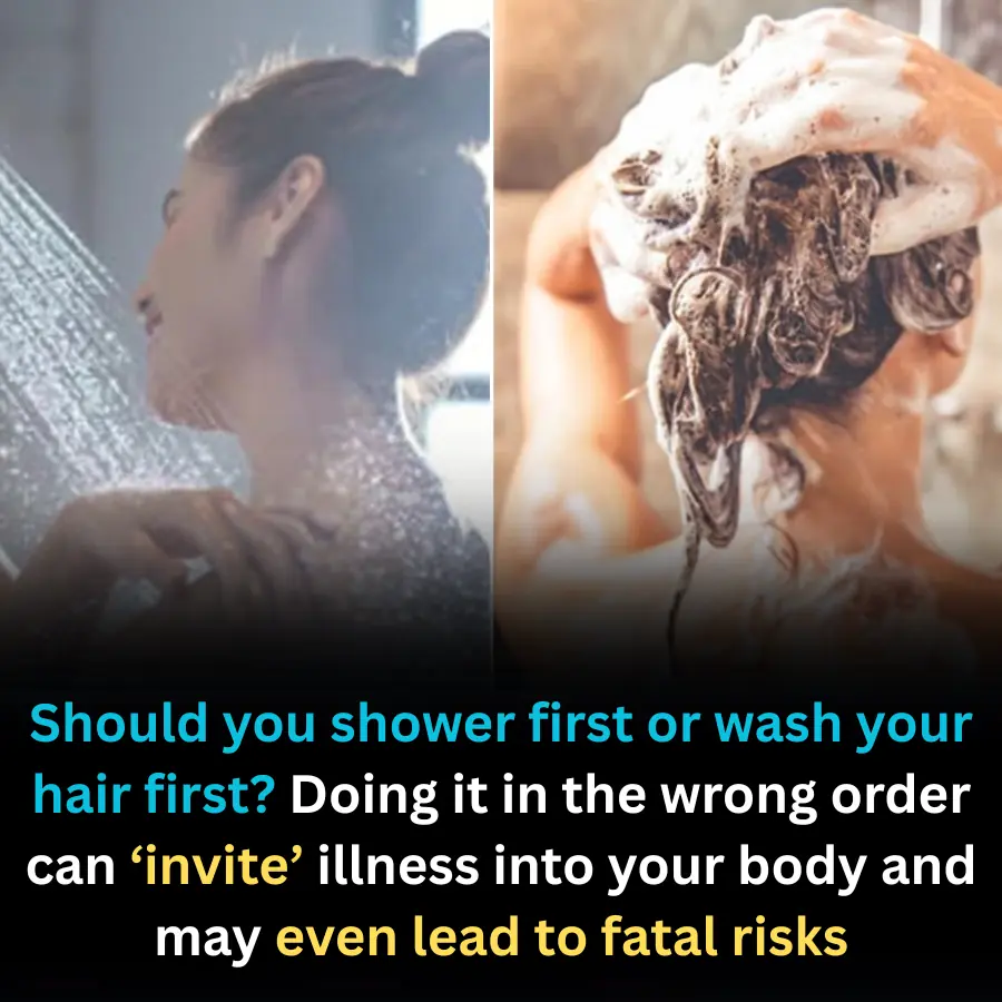 Shower First or Wash Hair First? Doctors Warn: The Wrong Order May Trigger Dangerous Health Risks