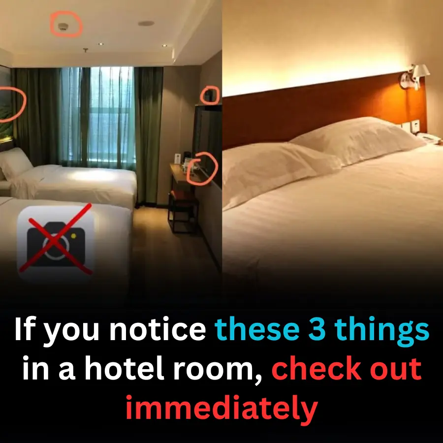 If You See These 3 Signs in a Hotel Room, Check Out Immediately, Experts Warn
