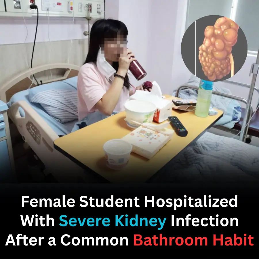 Female Student Hospitalized With Severe Kidney Infection After a Common Bathroom Habit
