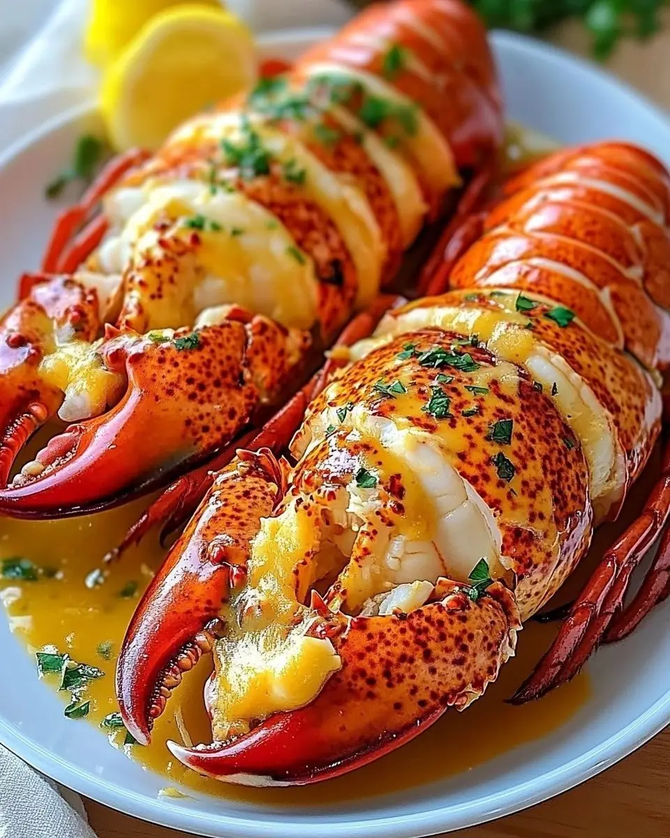 Garlic Butter Lobster Bake