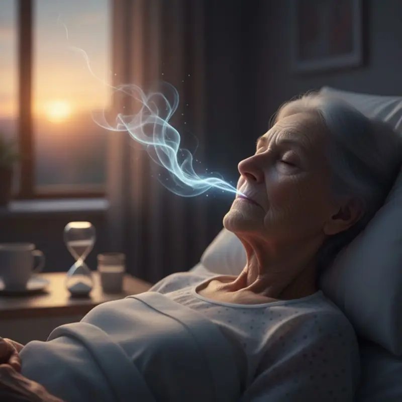 The body knows when de.ath is near, and it all begins with the nose