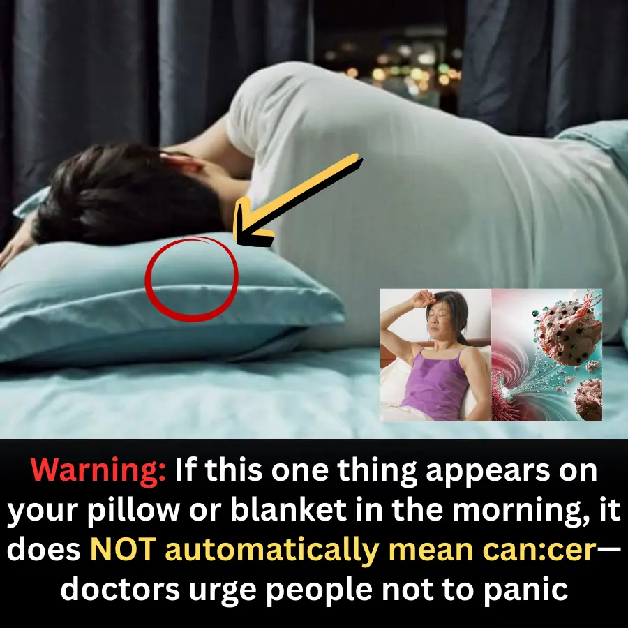 Waking Up to Strange Marks on Your Pillow or Blanket: A Can,cer Sign? Doctors Say the Truth Is More Complex