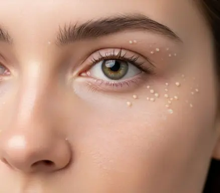 If You Have Tiny White Bumps on Your Face, Don’t Try to Remove Them!