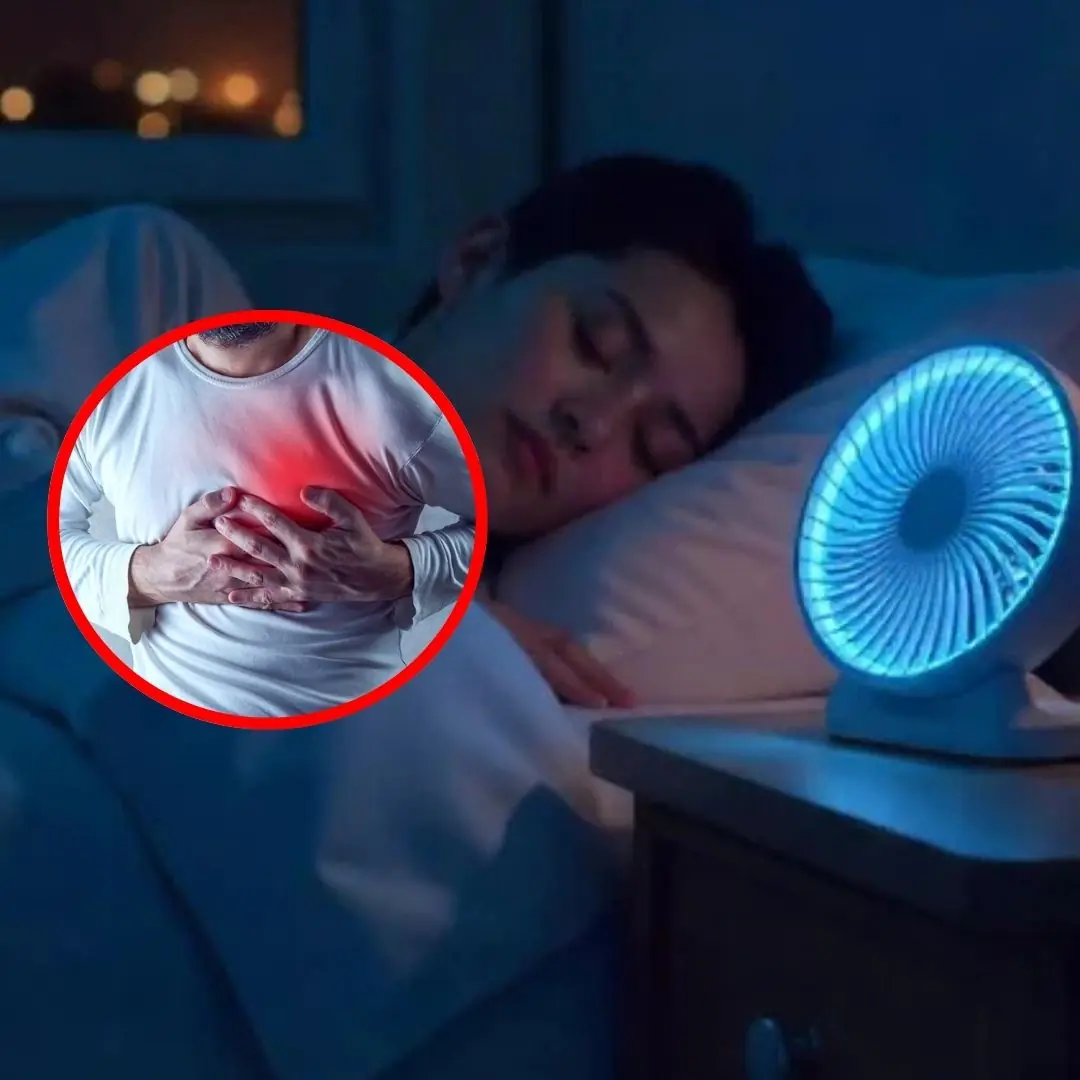Could sleeping with a fan on cause heart attacks? Understanding the potential heart health dangers