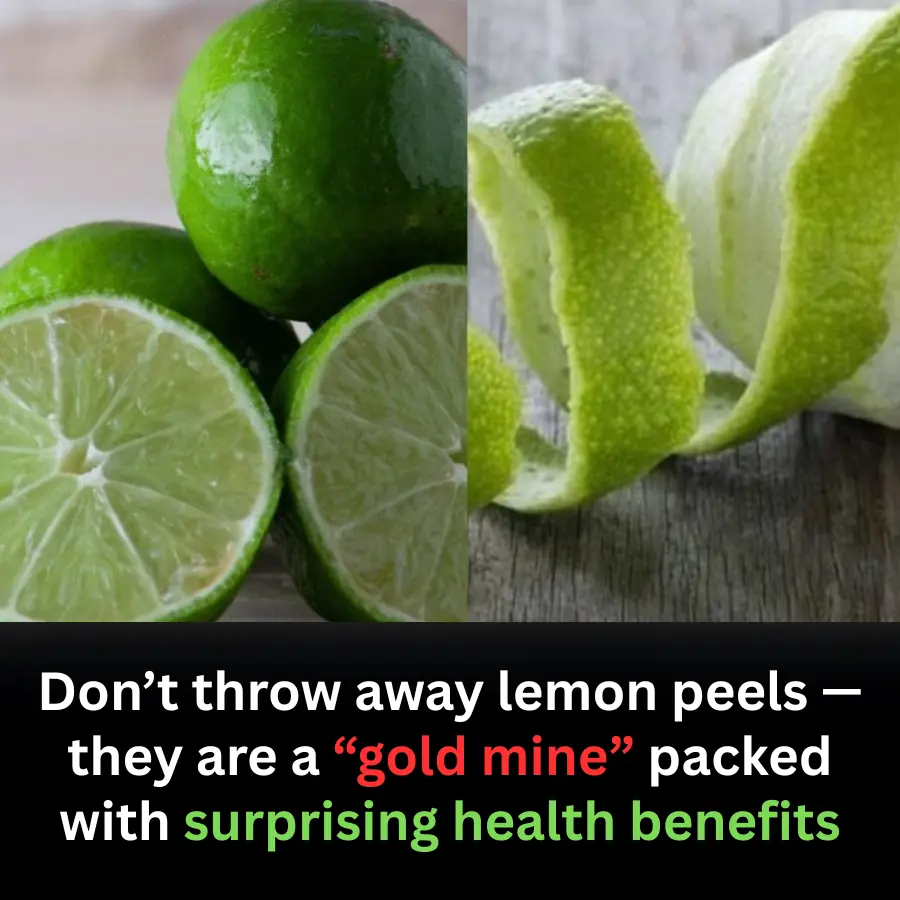 Don’t Toss Lemon Peels: A Hidden “Gold Mine” of Health Benefits