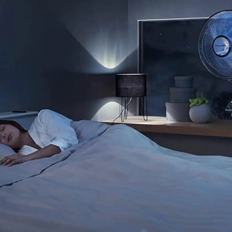 Here’s why you shouldn’t sleep with a fan on overnight