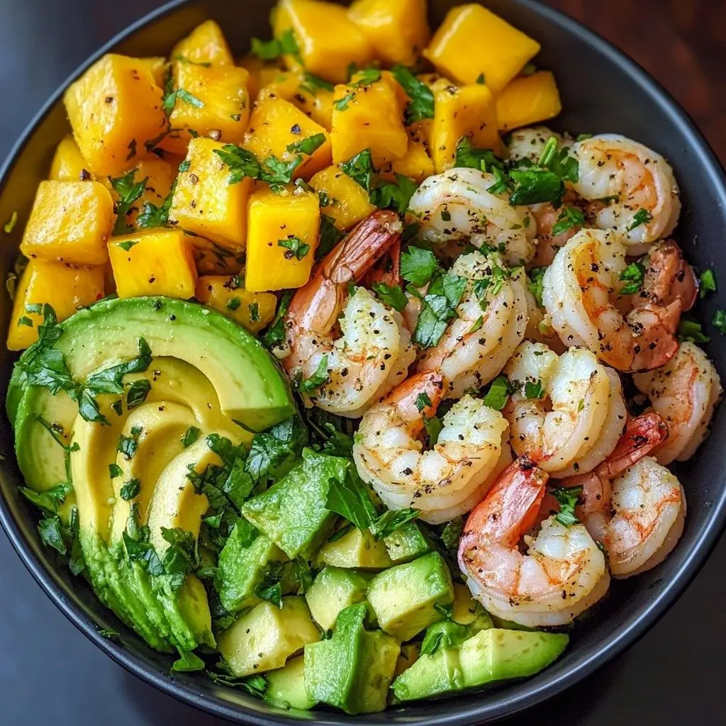 Shrimp, Mango & Avocado Bowl