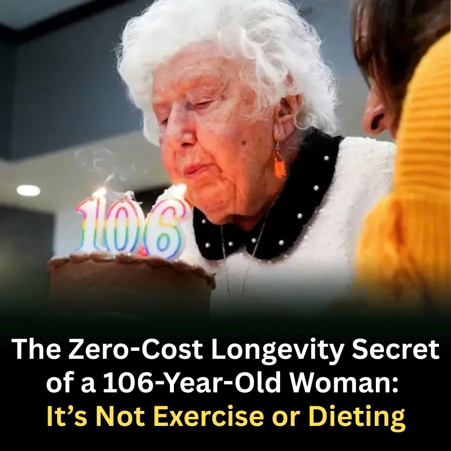 A 106-Year-Old Woman Reveals a Zero-Cost Secret to Longevity — And It’s Not Exercise or Dieting