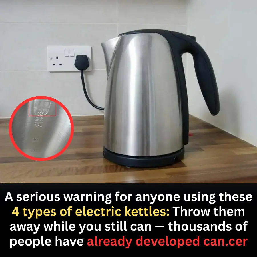 Health Warning: 4 Types of Electric Kettles You Should Stop Using Immediately