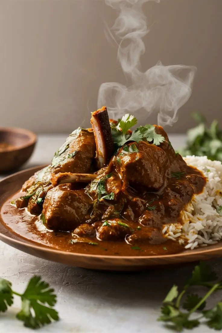 Slow-Cooked Lamb Shank Curry