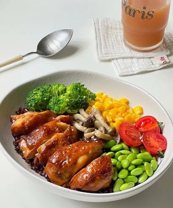 Teriyaki Chicken Healthy Bowl