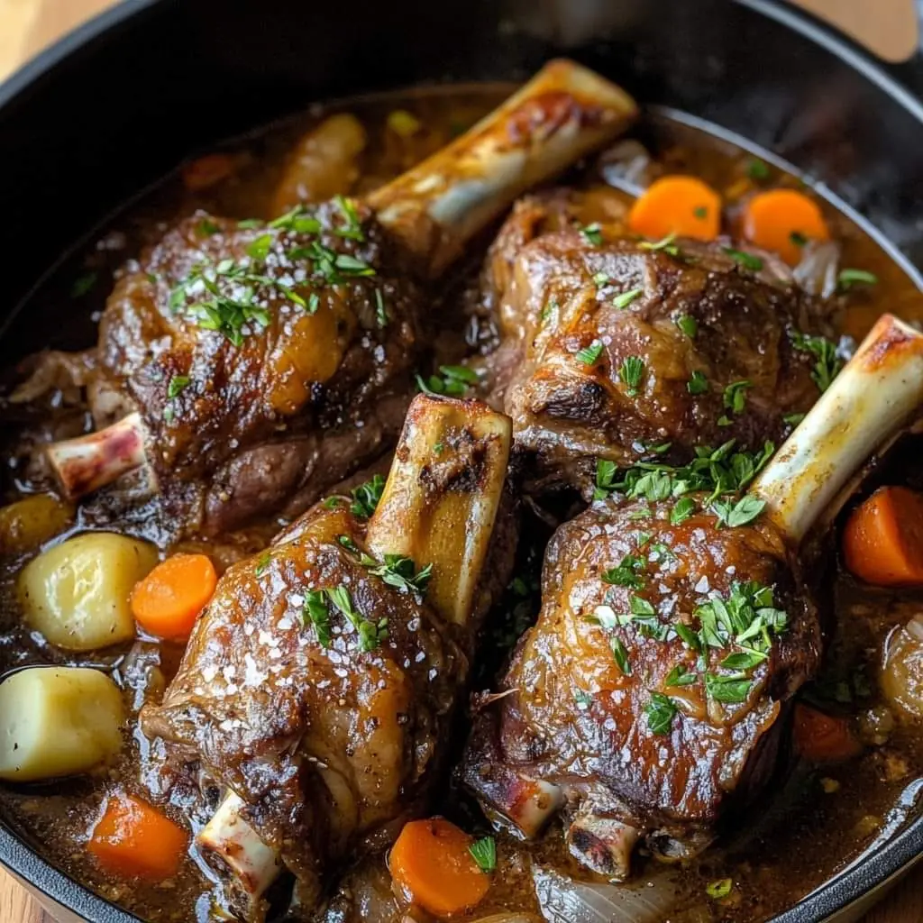 Braised Lamb Shanks
