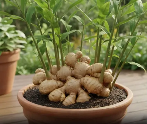 Tips for growing ginger at home for big, plump roots that can be eaten all year round.