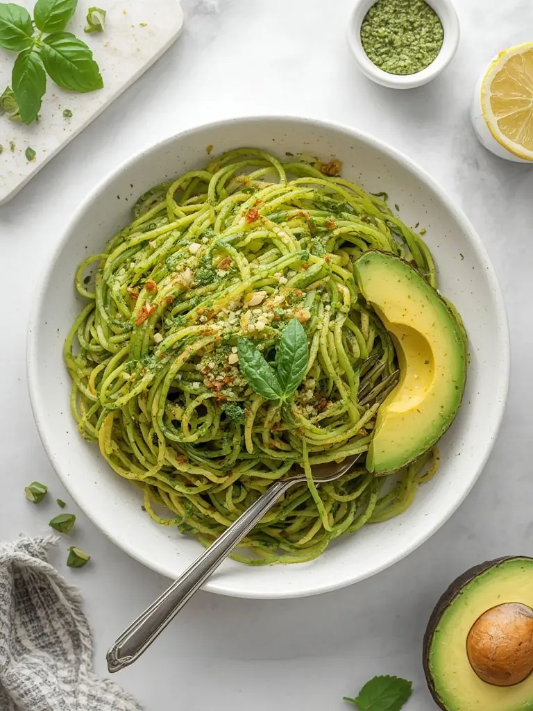 AVOCADO PESTO PASTA
