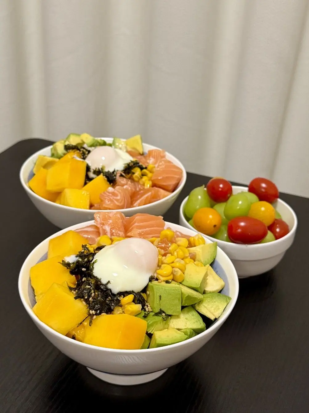 Salmon Mango Poke Bowl