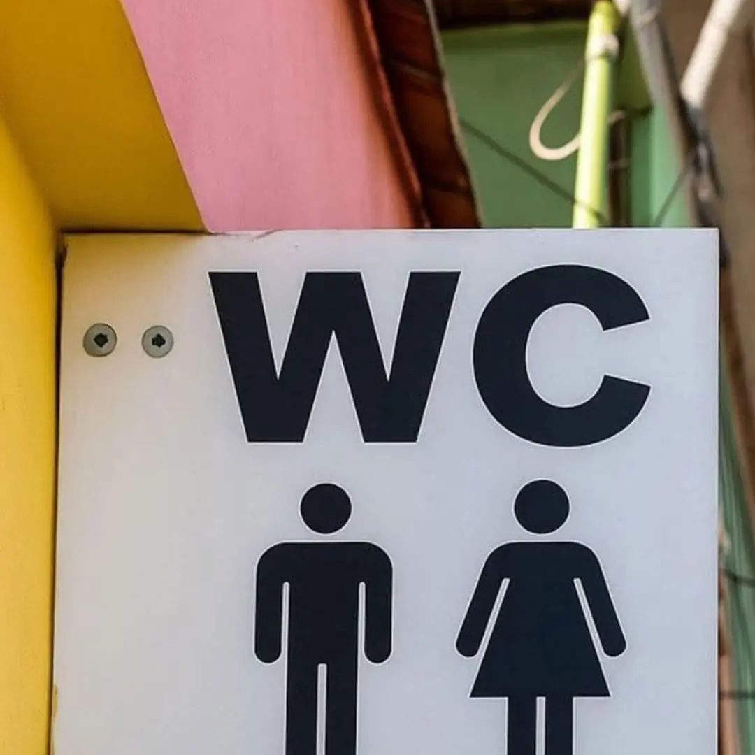 Some people are only now realizing what the “WC” sign stands for on washrooms