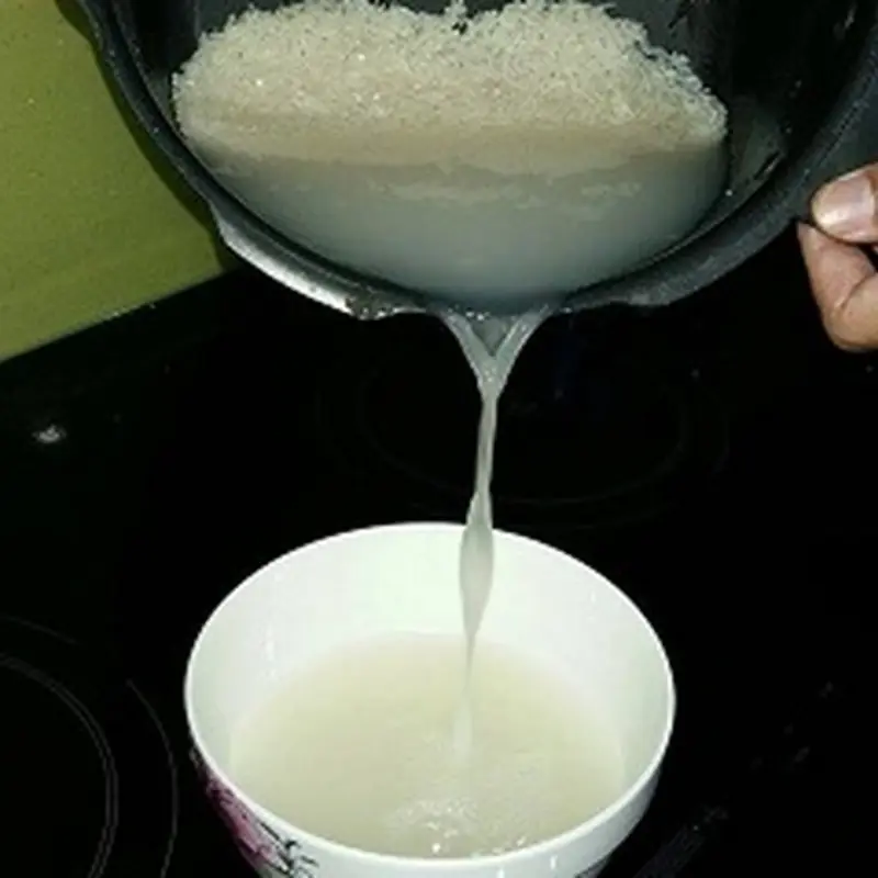 Don’t throw away rice water it’s incredibly useful around the house.