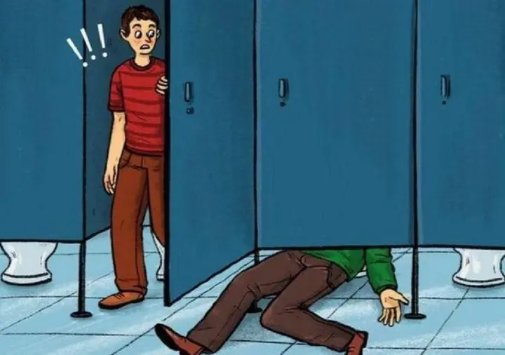 Why Do Public Restroom Doors Always Have a Gap?