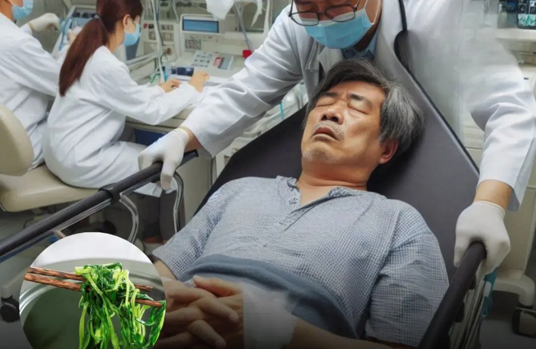 The results of his health checkup were surprising