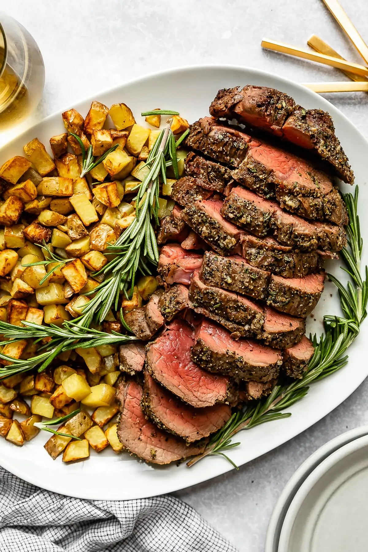 Herb-Glazed Beef Tenderloin