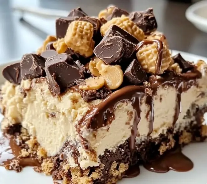 Peanut Butter Cup Dump Cake