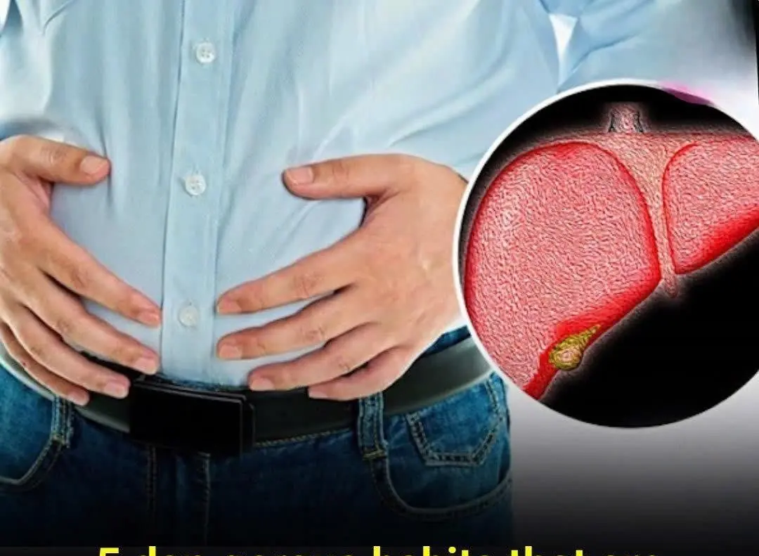 5 Dangerous Habits That Are Des:troying Your Liver