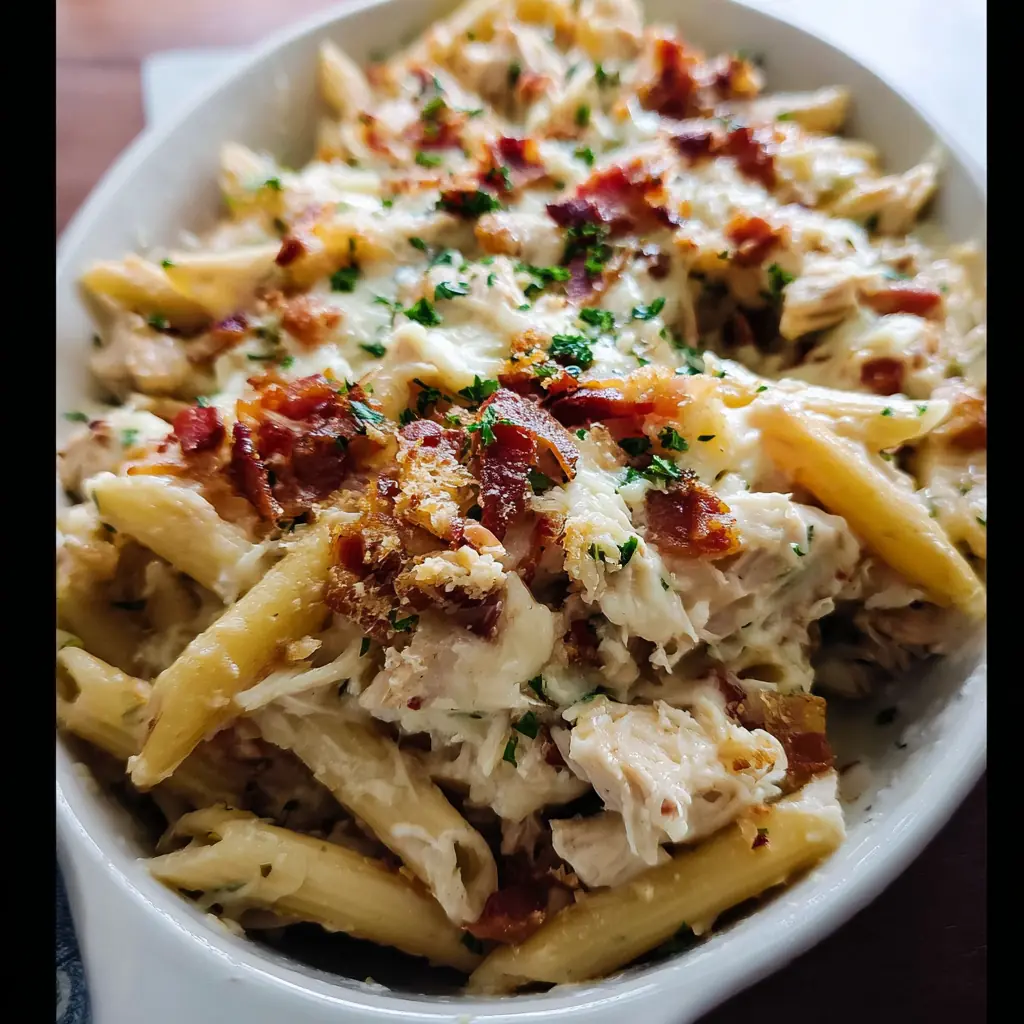 Chicken Bacon Ranch Pasta