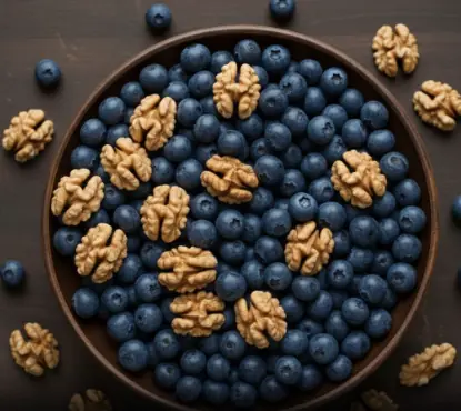 Nature's Duo: The Power of Blueberries and Walnuts for a Stronger Body and Mind