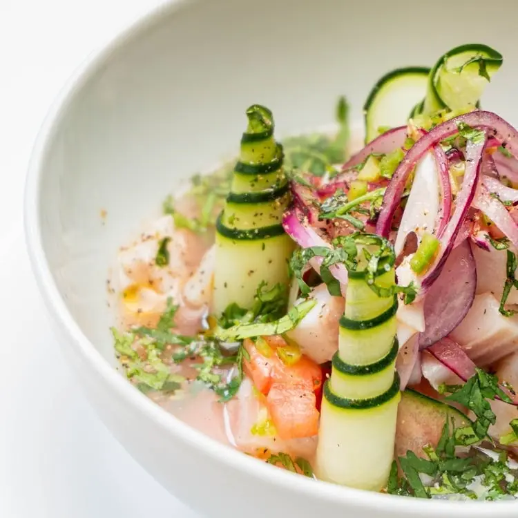 Peruvian White Fish Ceviche