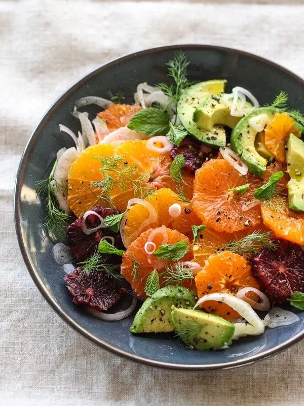 Citrus, Avocado & Shaved Fennel Salad