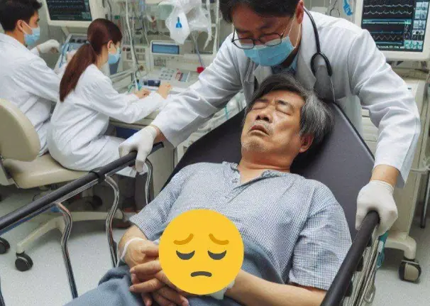 56-year-old man receives s.h.o.cking health results