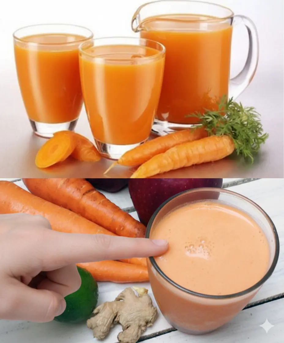 Drink carrot juice for glowing skin and better eye health