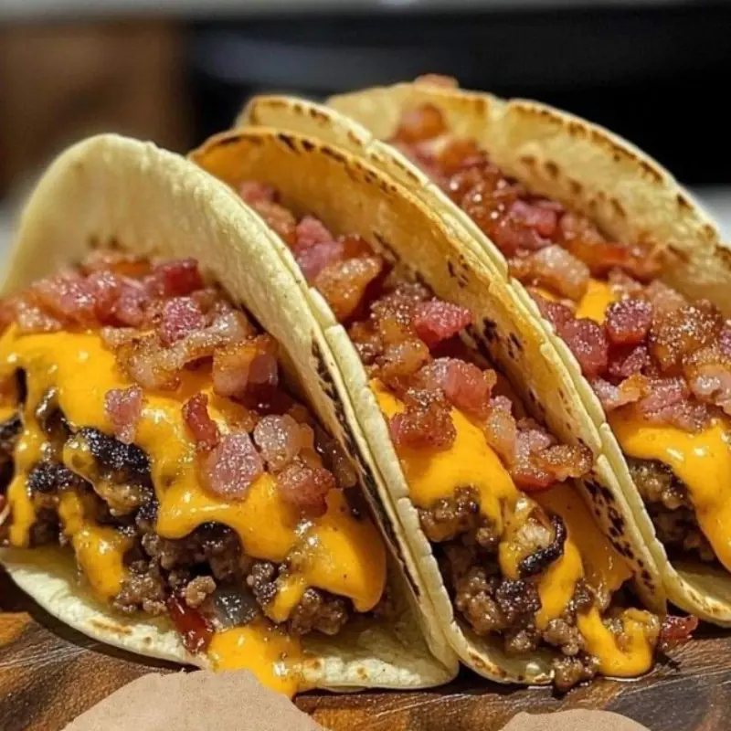 Loaded Bacon Cheeseburger Tacos: When Comfort Food Gets a Bold Twist