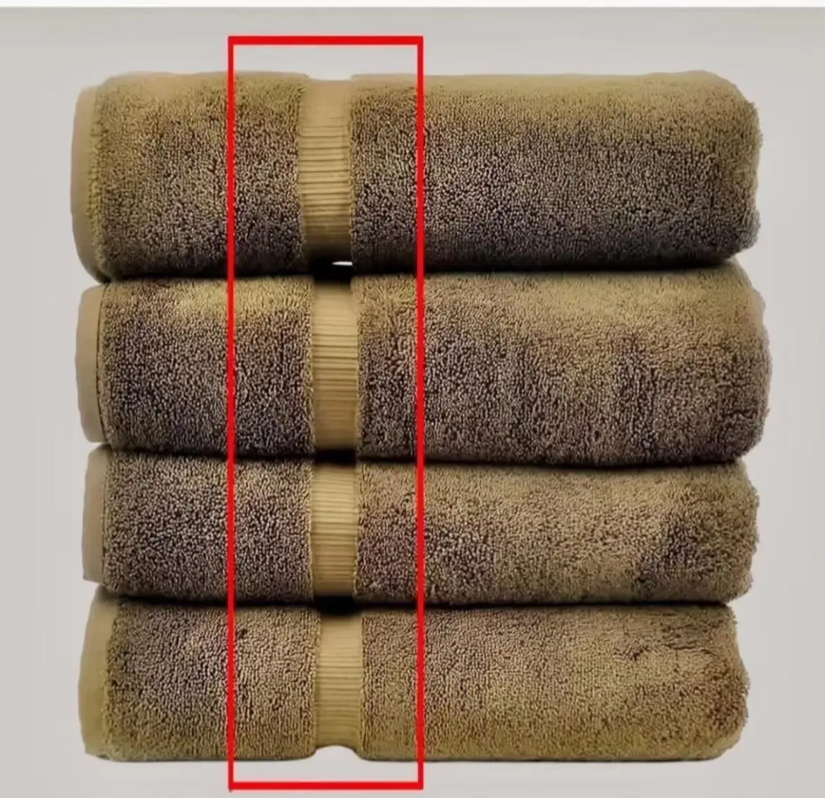 You’ve Used Bath Towels Your Whole Life, But Do You Know What the Lines Are For?